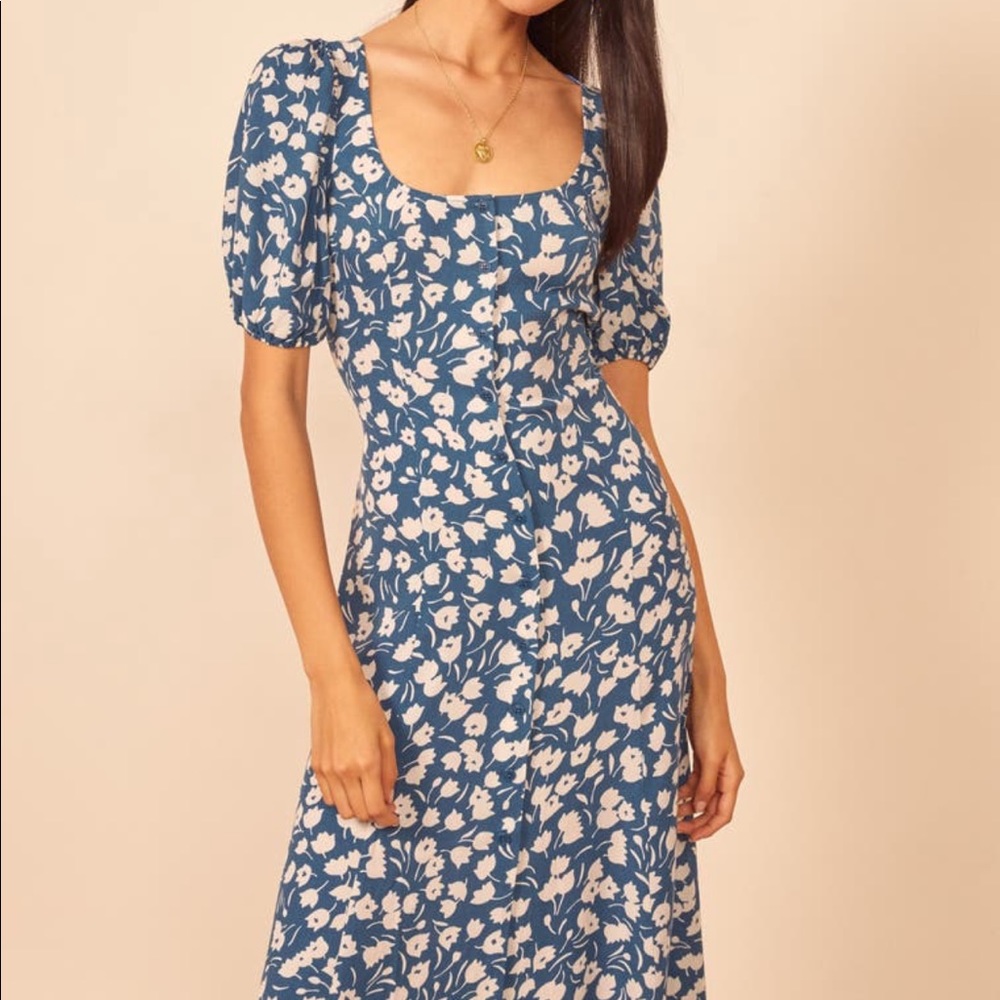 Reformation Beechwood Tuli Dress Size 8
